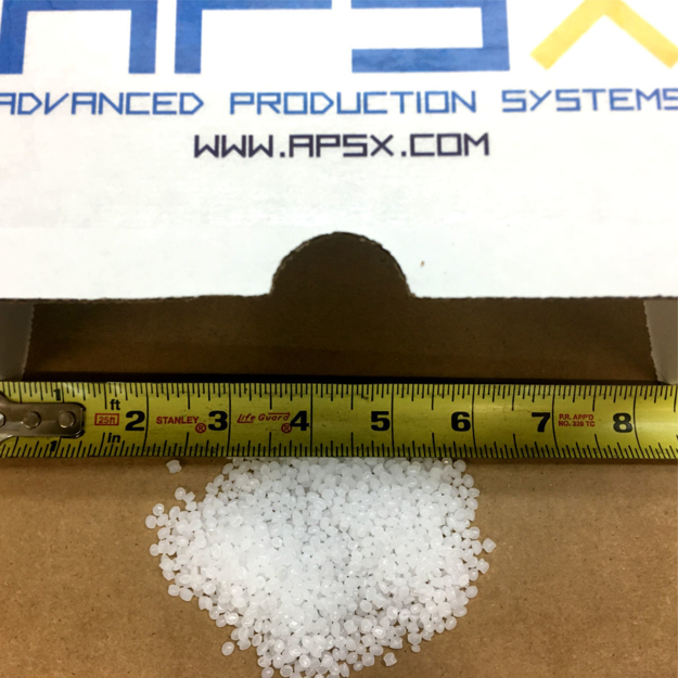Picture of HIGH DENSITY POLYETHYLENE (HDPE) NATURAL PELLETS (2 LBS)