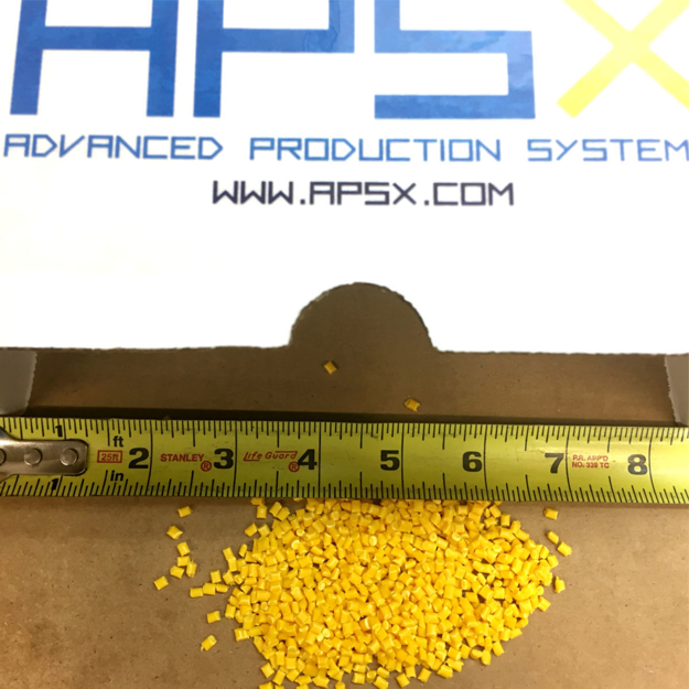Picture of POLYPROPYLENE (PP) YELLOW PELLETS (2 LBS)