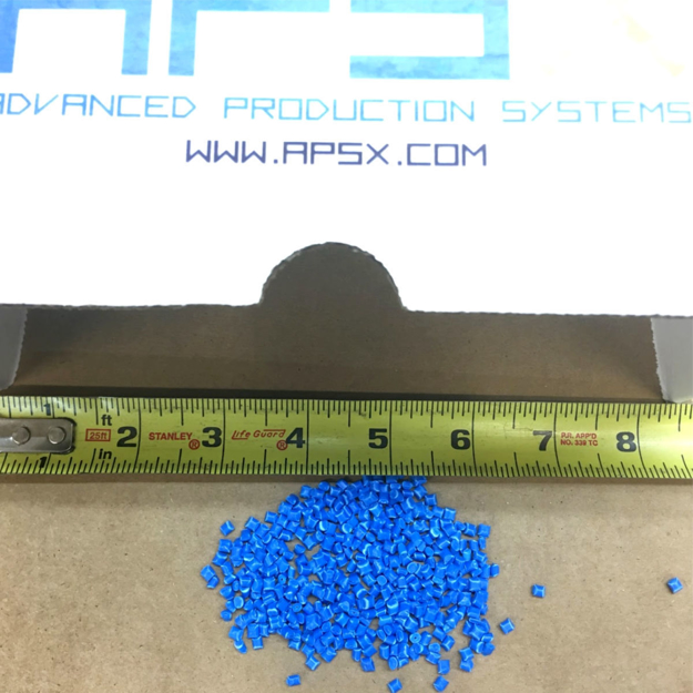Picture of POLYPROPYLENE (PP) BLUE PELLETS (2 LBS)