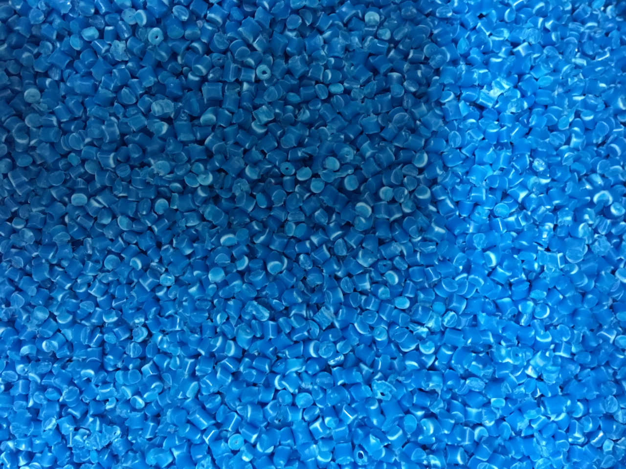 PP Plastic Pellets Polypropylene Resin Material Injection Molding Blue 45 Lbs 