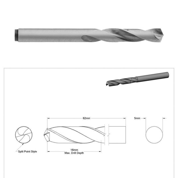 APSX Machines Solid carbide ID threading tool for APSX-NANO.